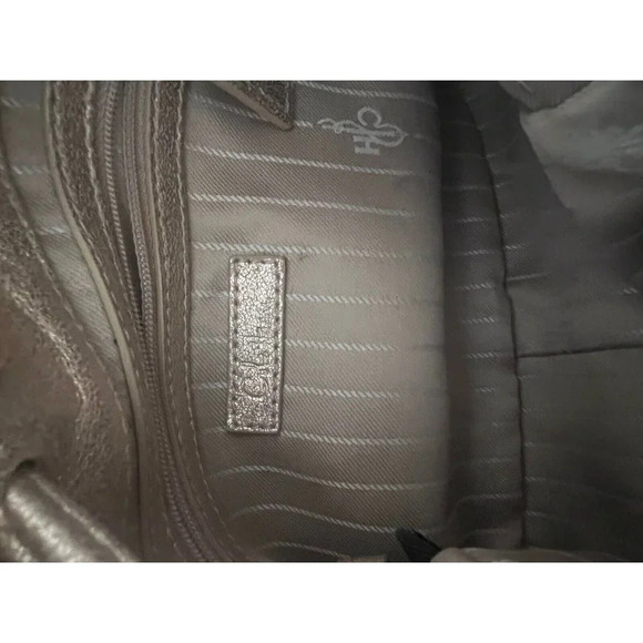 Cole Haan Denny Drawstring Soft Gold Leather Shoulder Bag NWOT Excellent - Picture 5 of 8